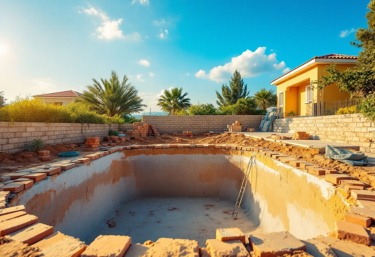 How to build a swimming pool in Cyprus and how much does it cost